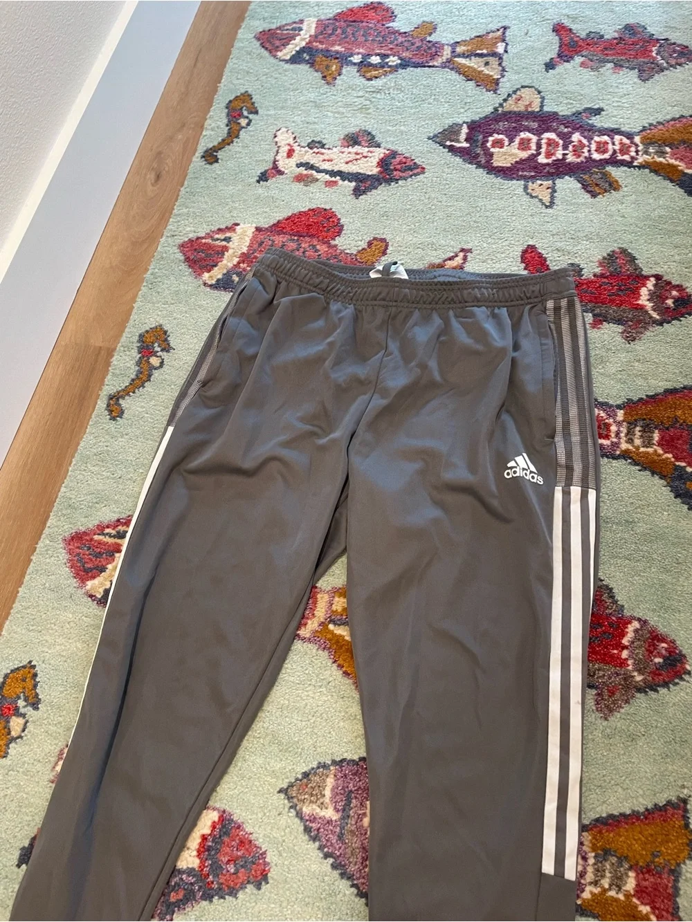 Adidas 3 Stripes Men's Athletic Soccer Track pant Sweatpants